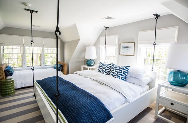 Iron hanging bed
