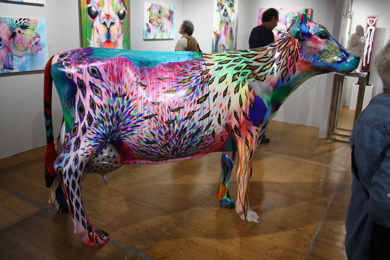 Artist Daniela Arboleda Cow