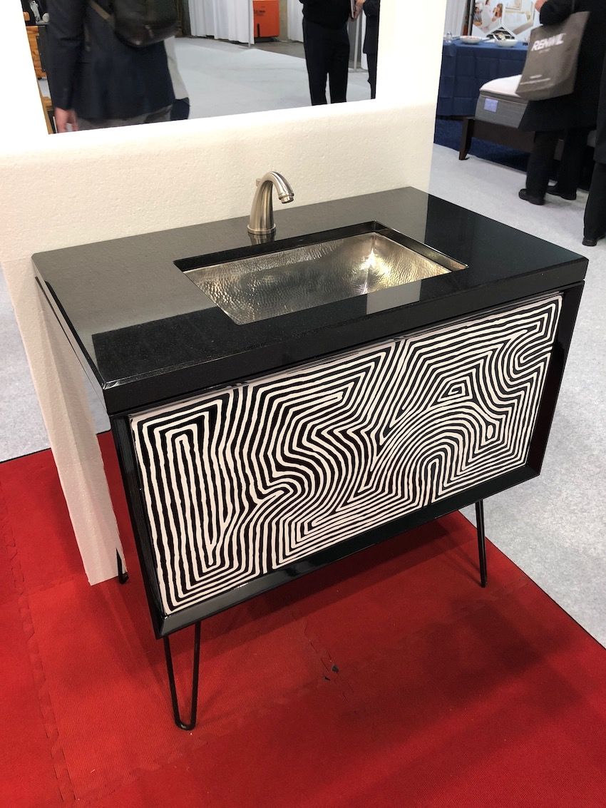 Linkasink hammered metal basin