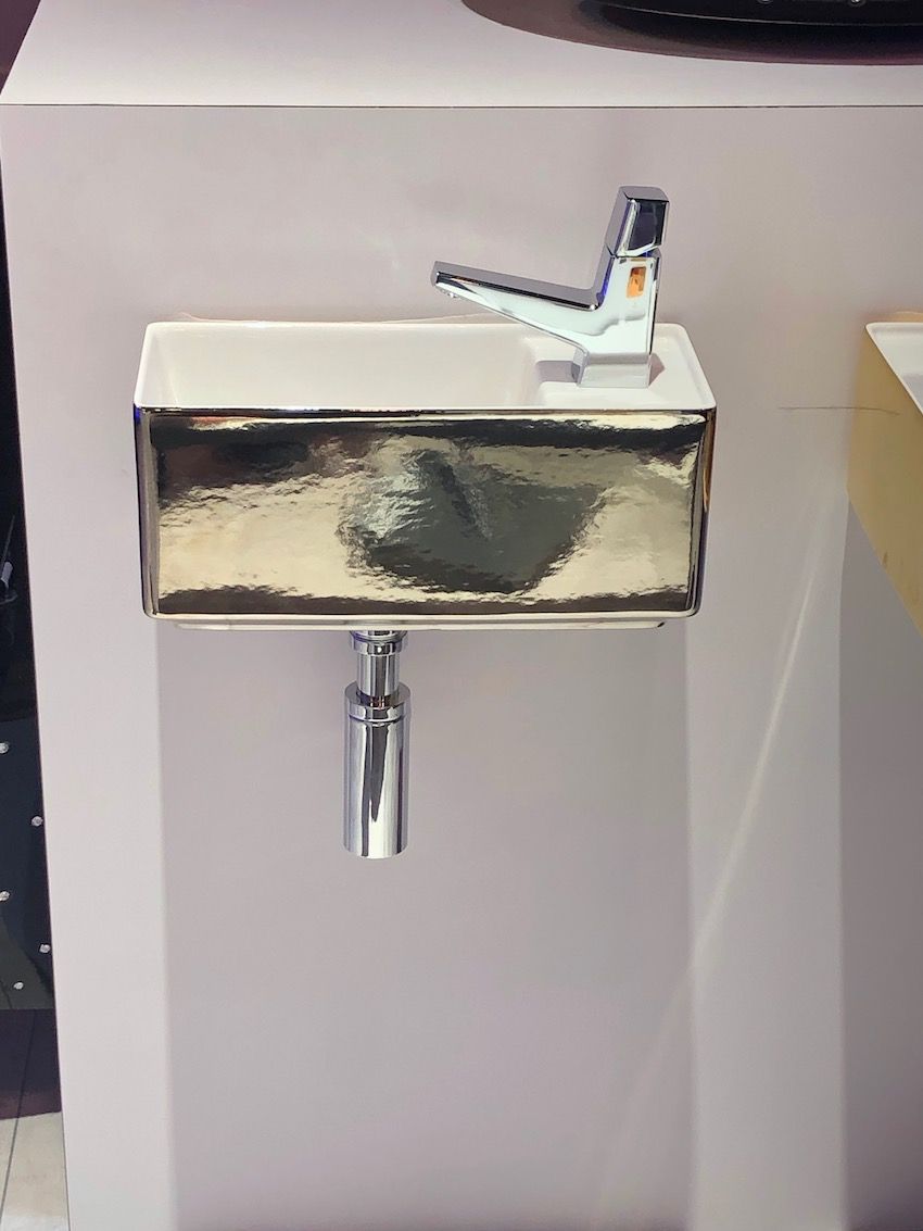 Pier-deco silver basin