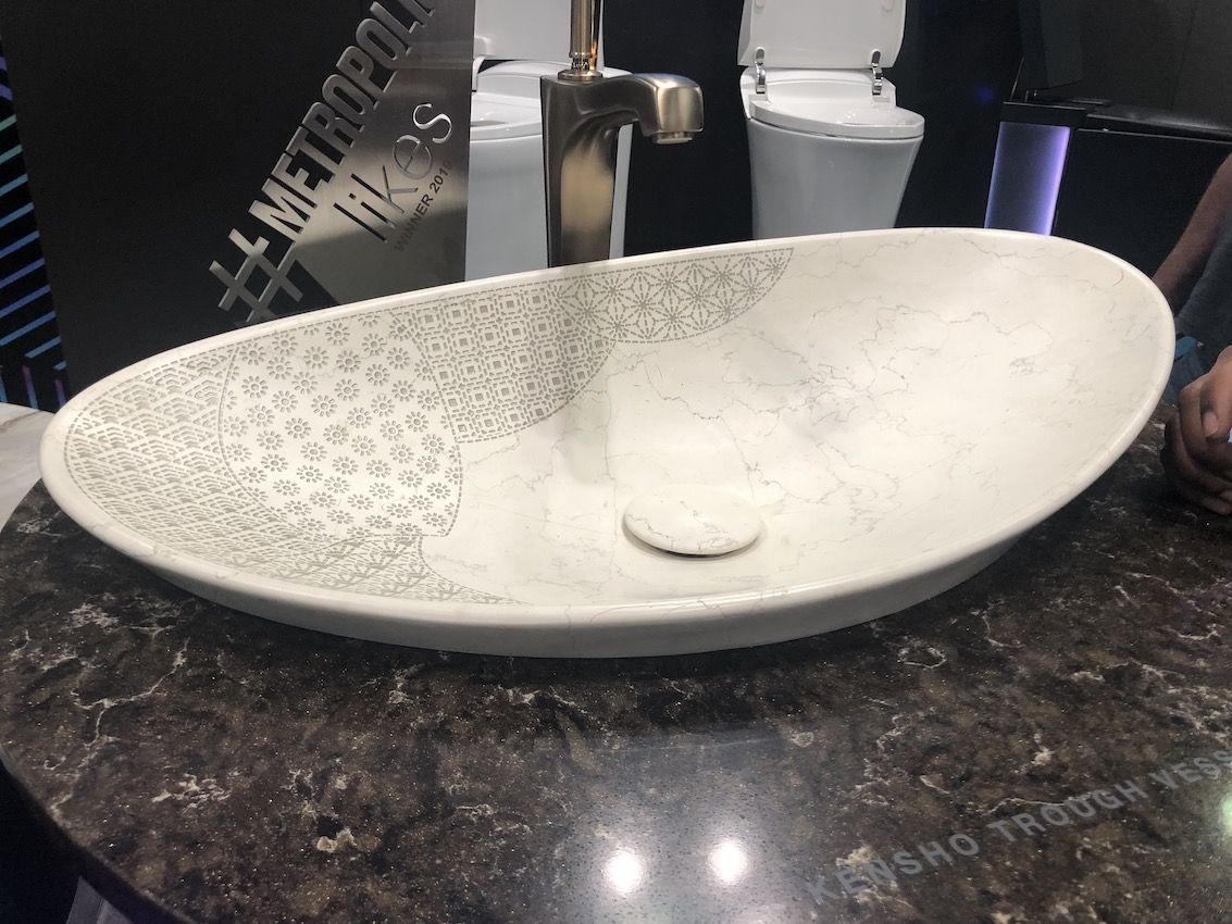 kohler patterned basin