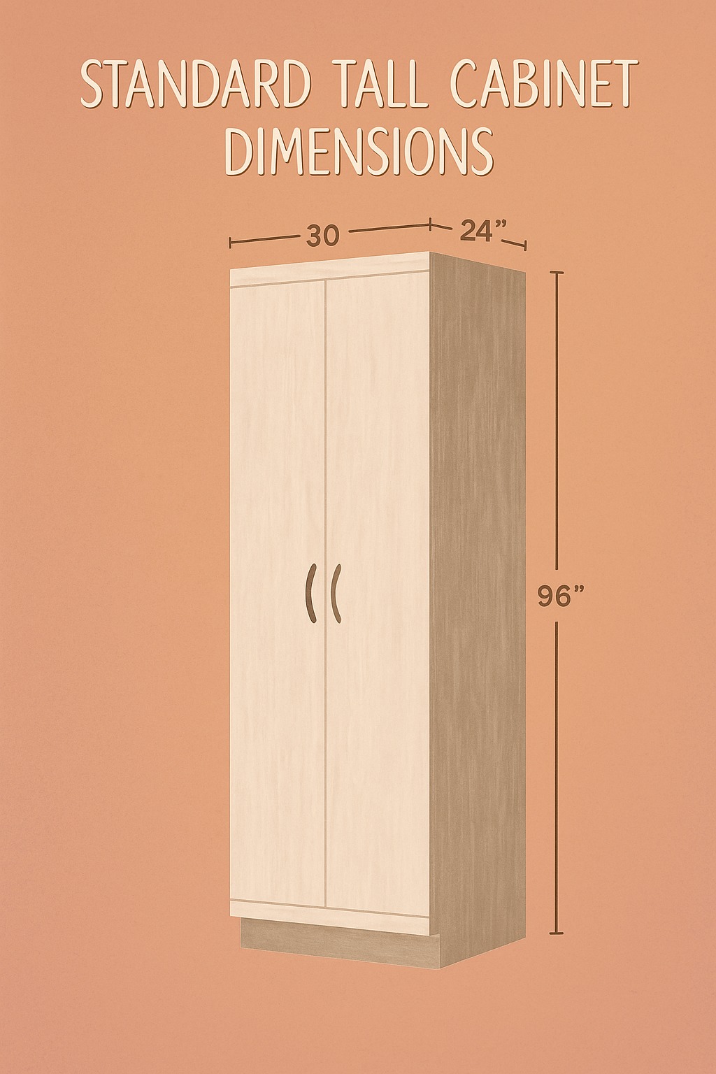 Standard tall kichen cabinet