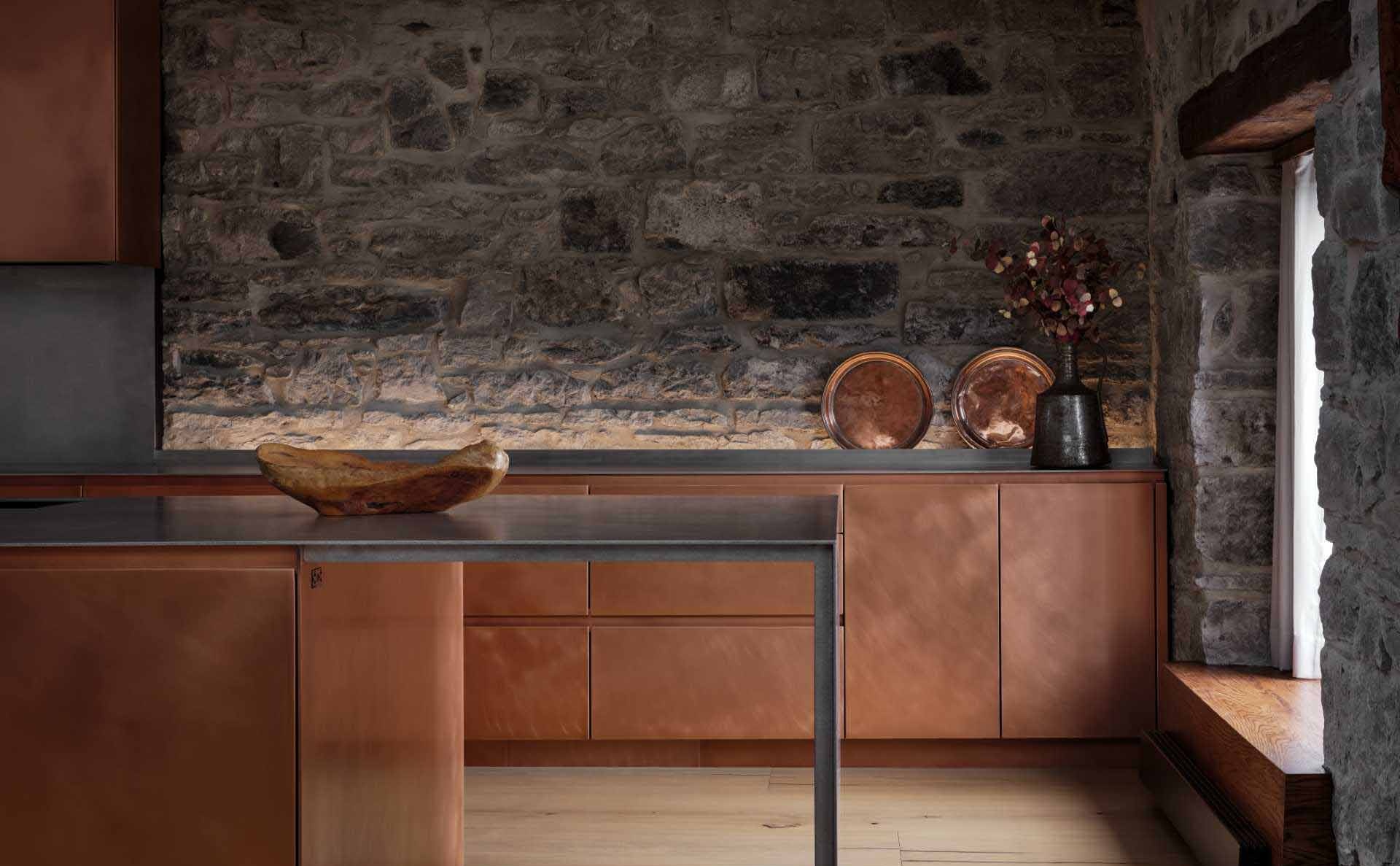 Raw Stone and Copper