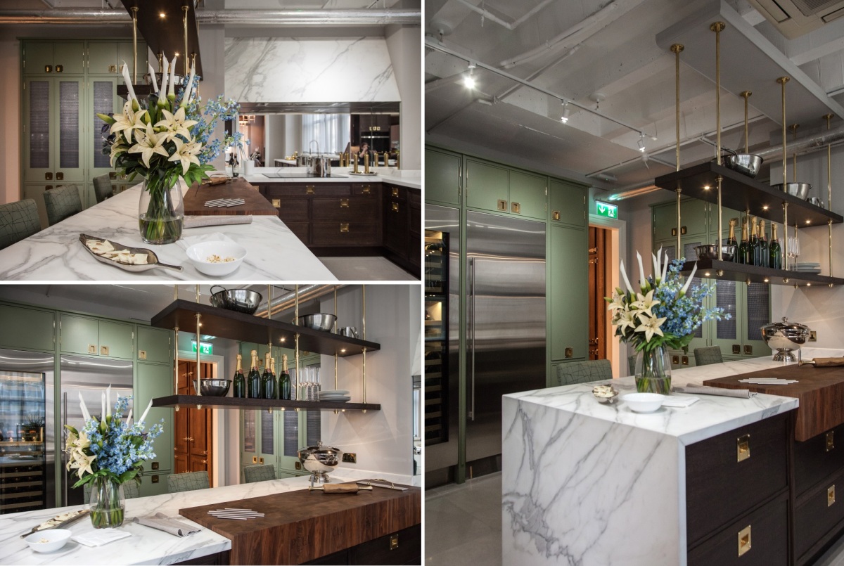 Brass Marble Opulence Kitchen design