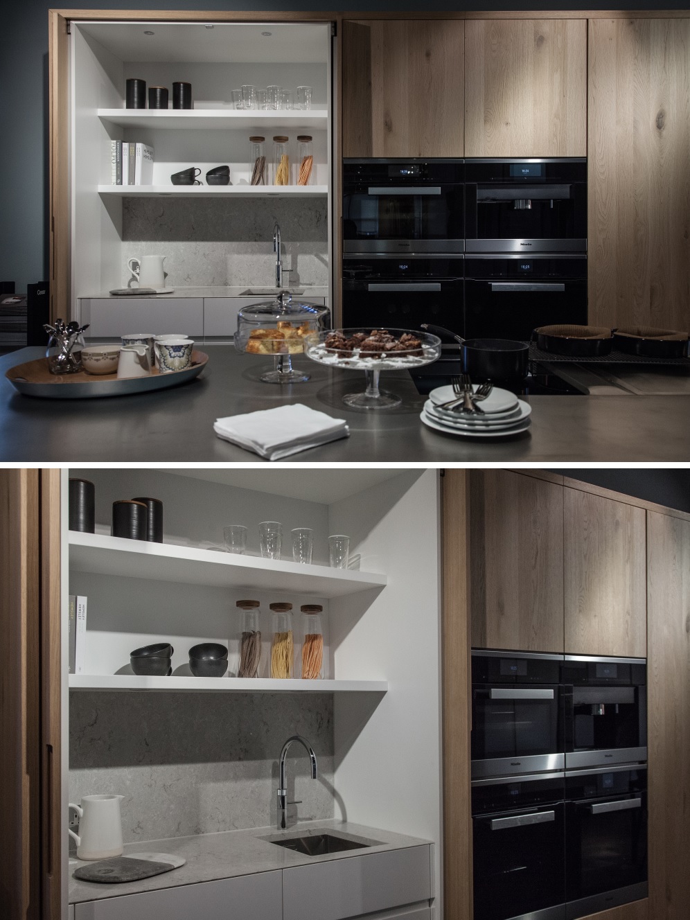 Hidden pantry Kitchen Design