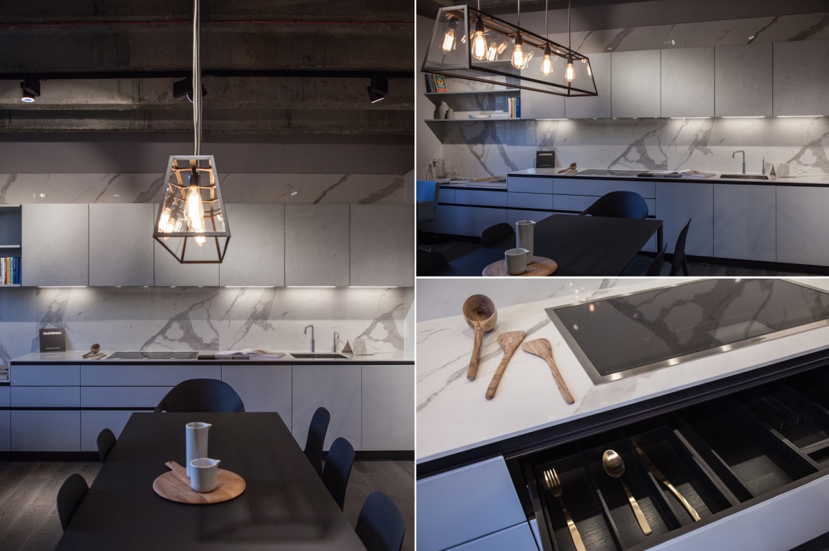 Minimalist Marble Muse Kitchen