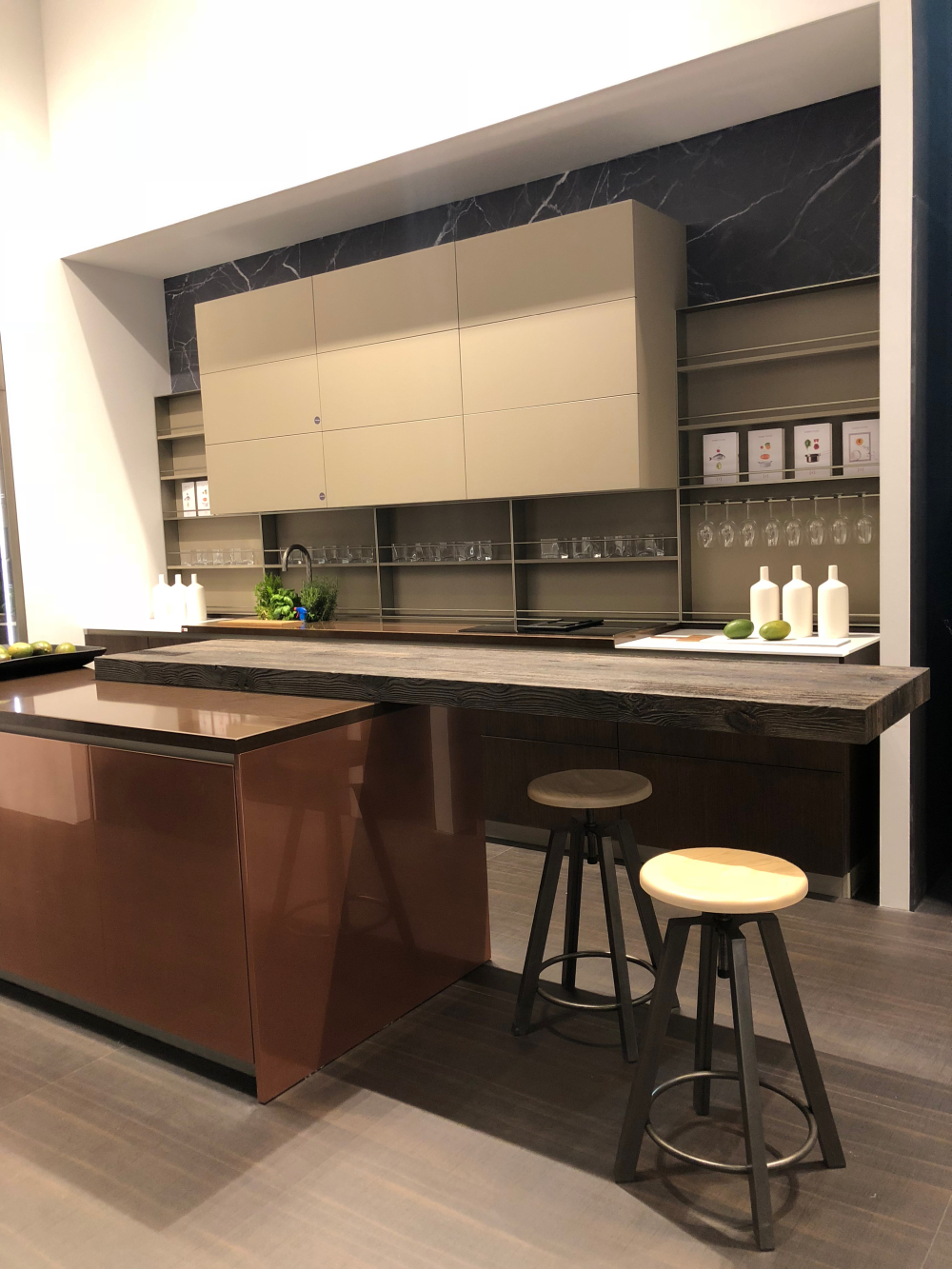 Layered Minimalist Kitchen