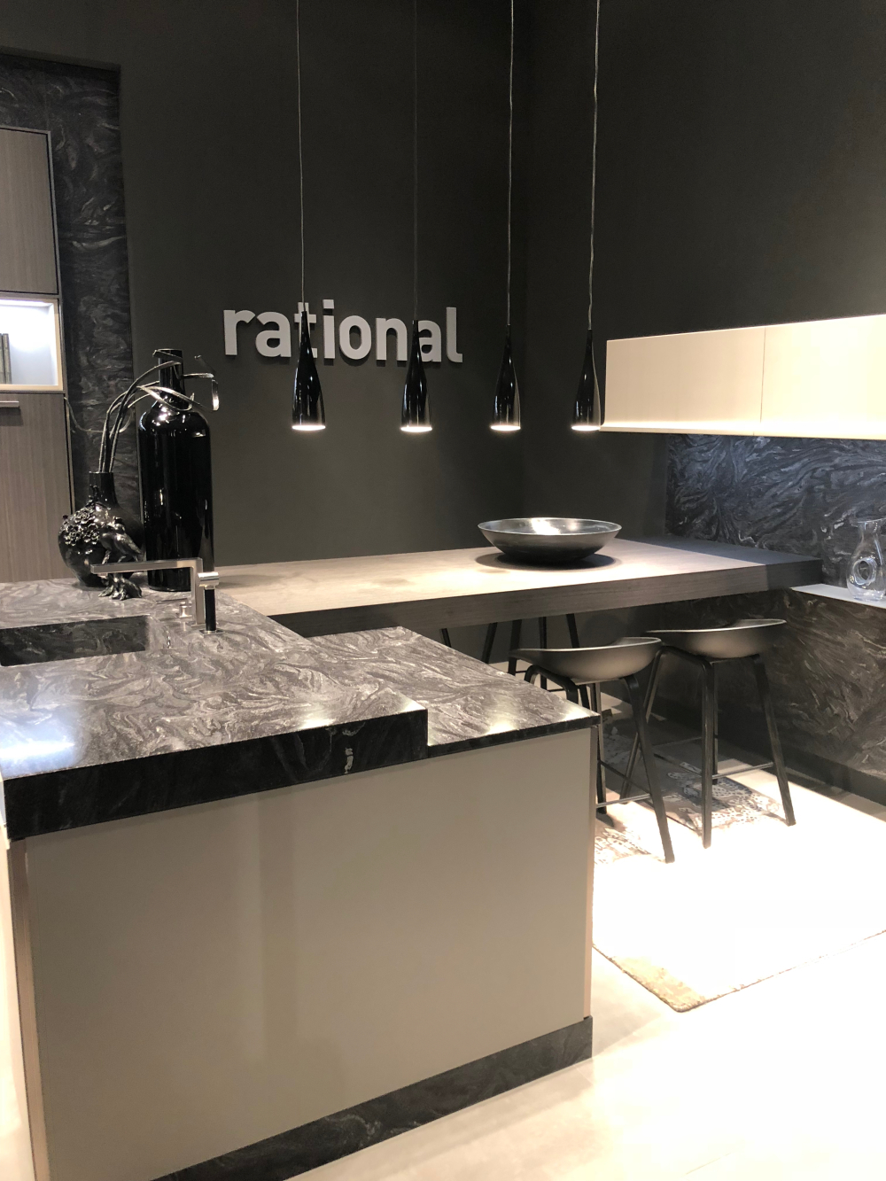 Monochrome Marble Precision