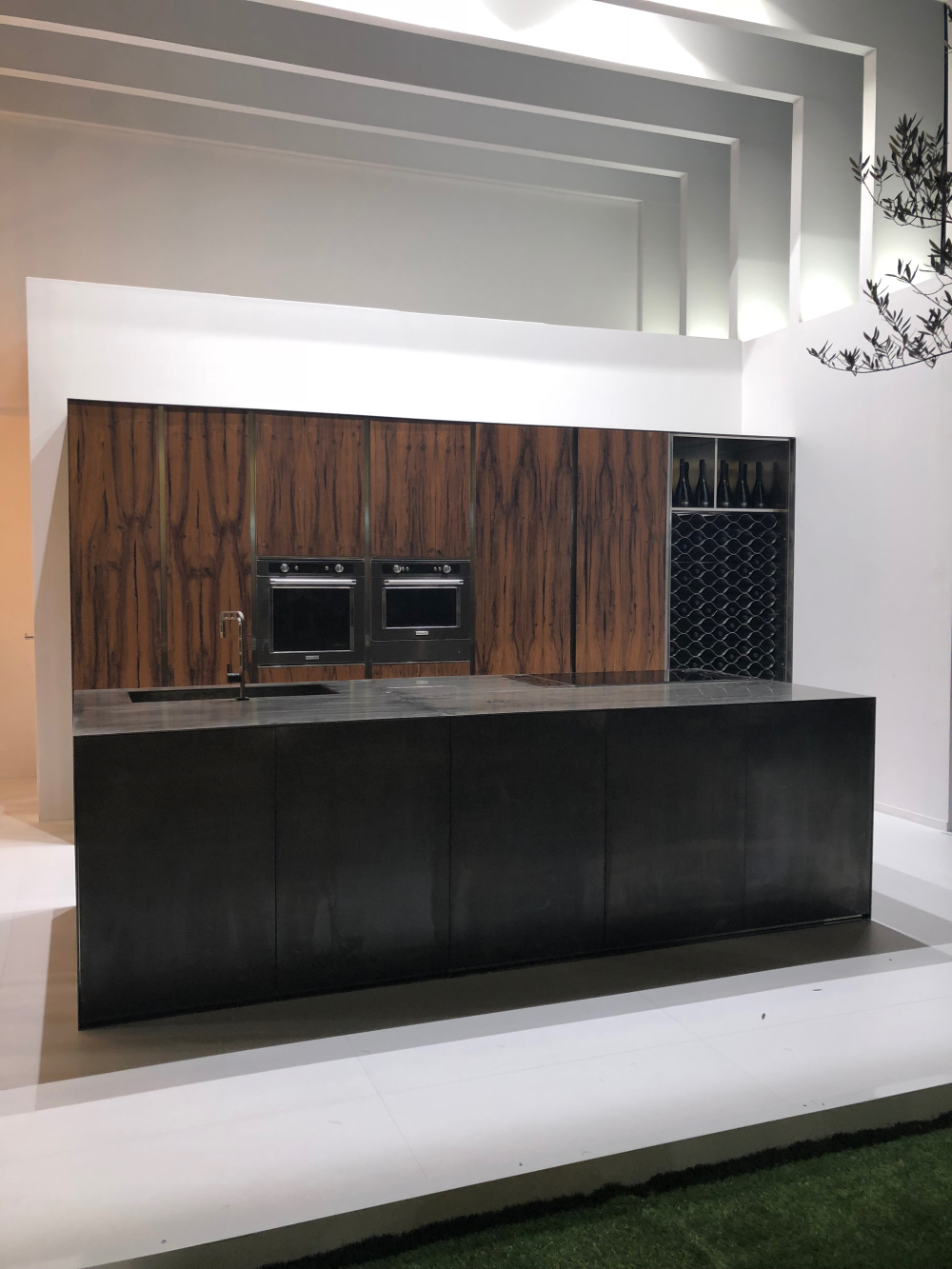 Warm Wood Meets Industrial Simplicity