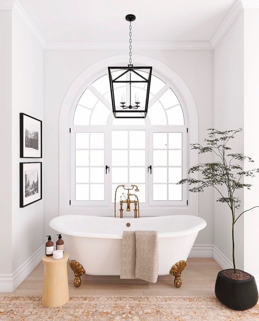 Arched Window Feature