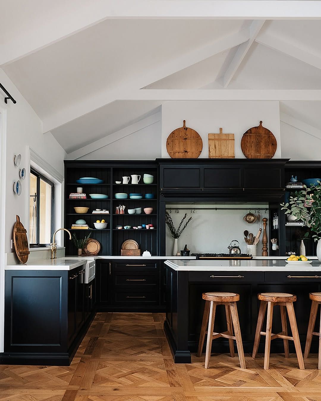 Classic Black Kitchen