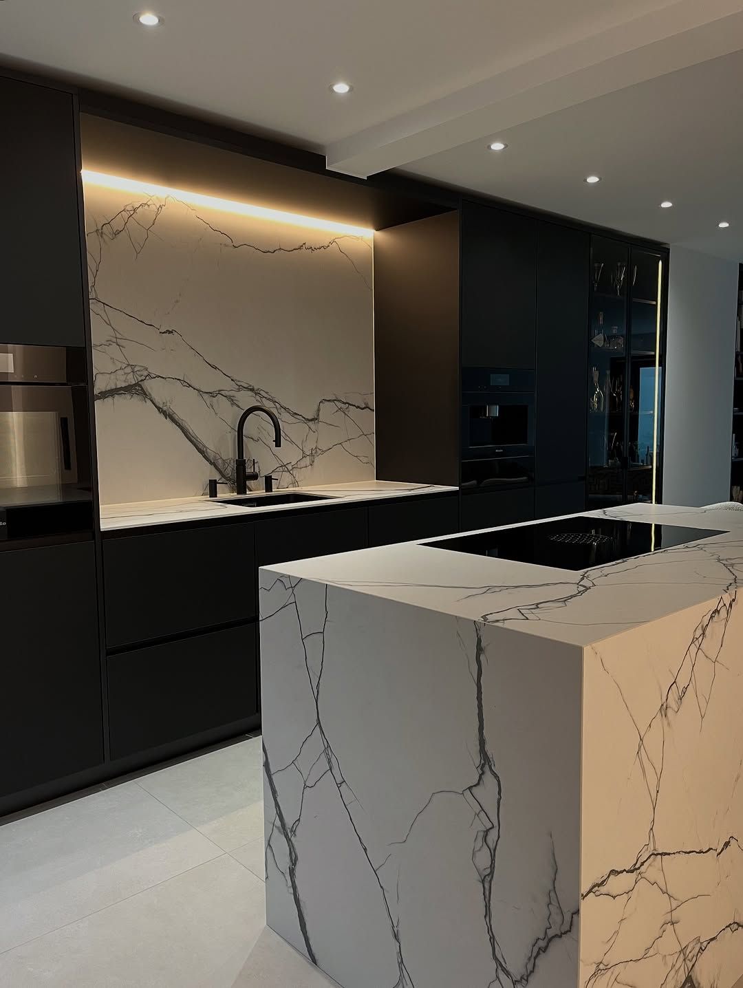 Marble Wrapped Island