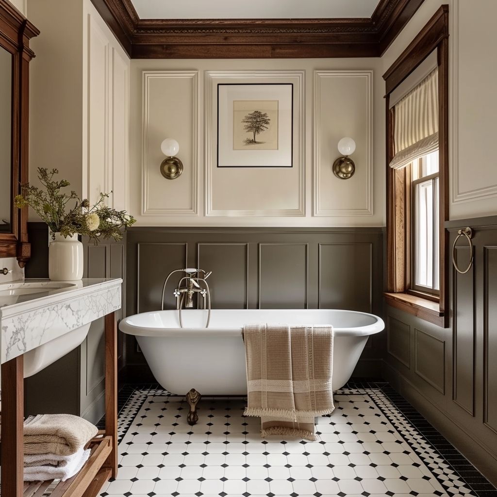 Tailored Paneling Bath